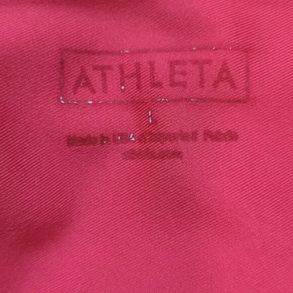 Athleta coral v-back no sleeve dress L - Picture 4 of 8